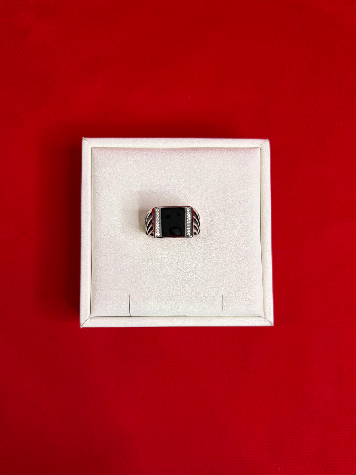 Men Silver Ring (Size 9) MR202