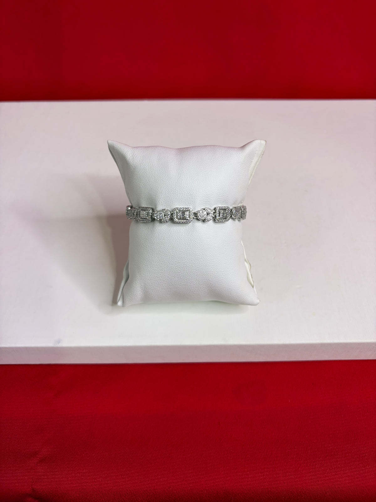 Fancy Pure Silver Bracelet (WB90)