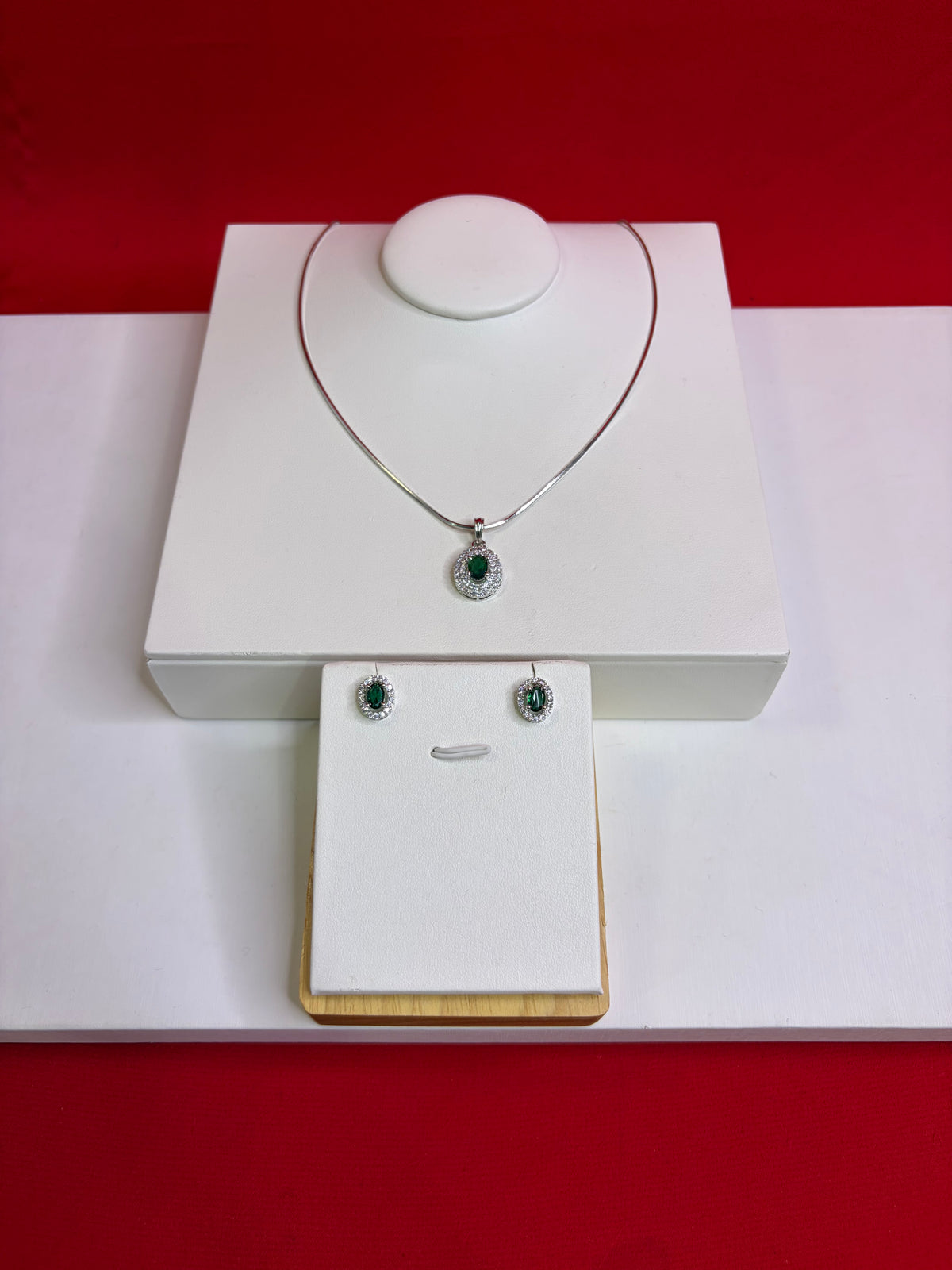 Pure Silver Pendant Set (WN139)