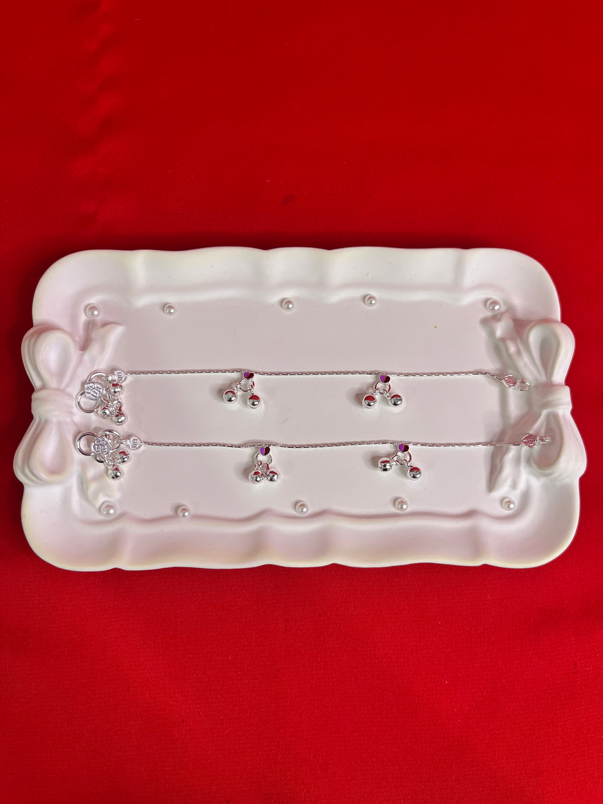 Pure Silver Kids Anklets 6.5 (KA62)