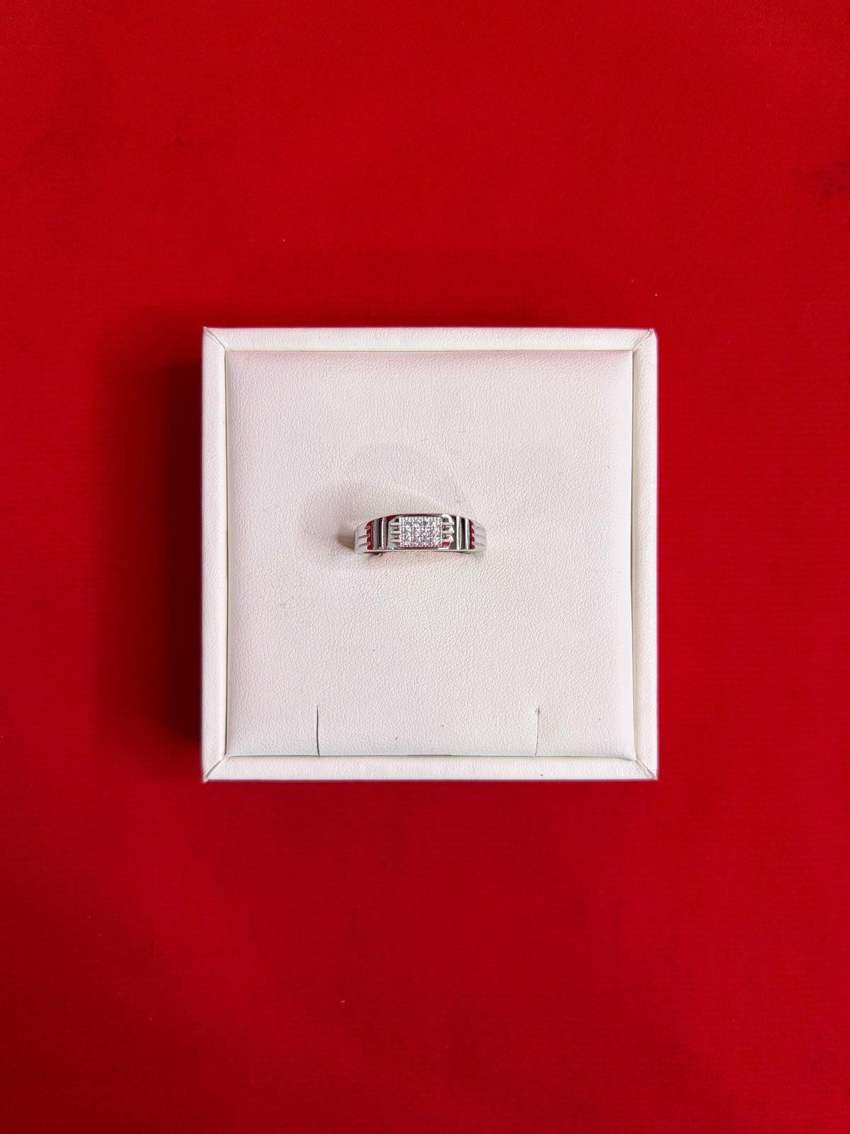 Men Silver Ring (Size 10) MR189