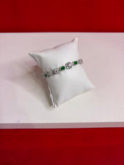 Fancy Pure Silver Bracelet (WB77)