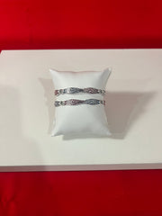 Pure Silver Bangle Pair 2.6 (SB66)