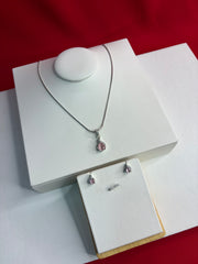 Pure Silver Pendant Set (WN239)