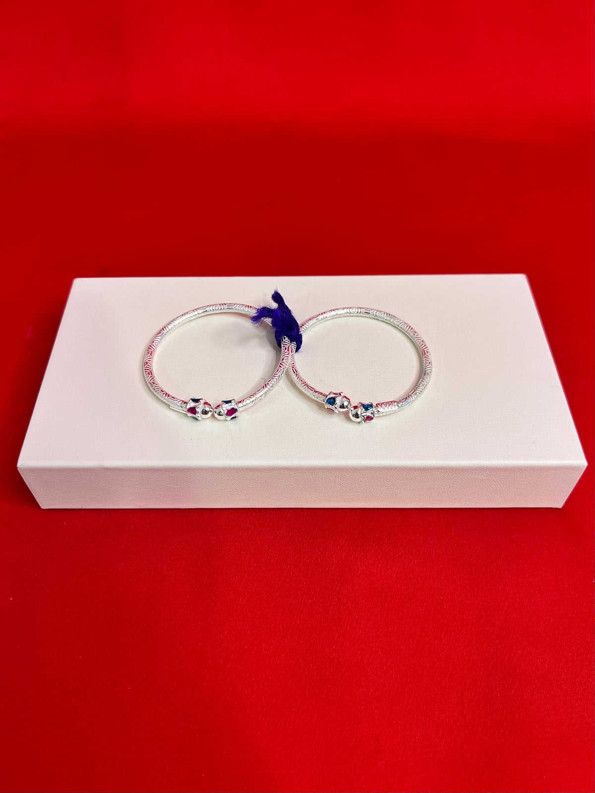 Pure silver Kids Kangan 1.5