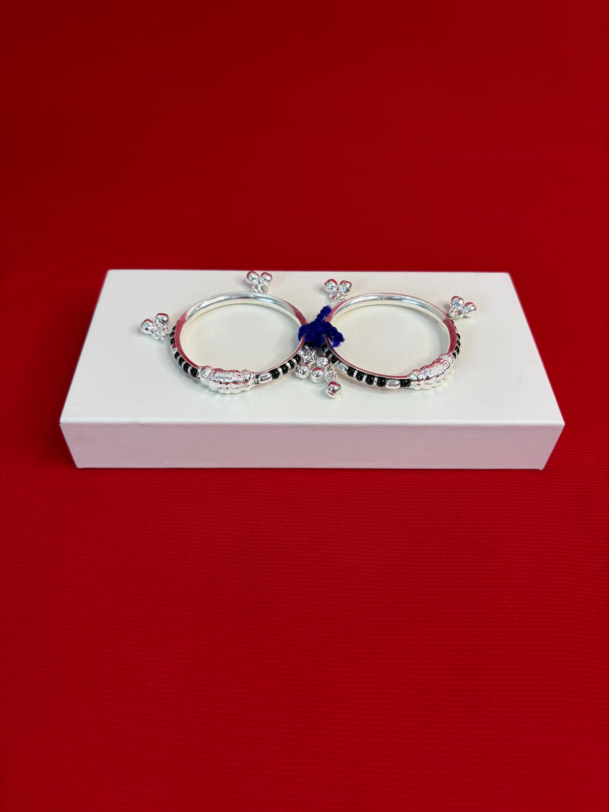 Pure Silver Kids Kangan Bracelet (KS131)