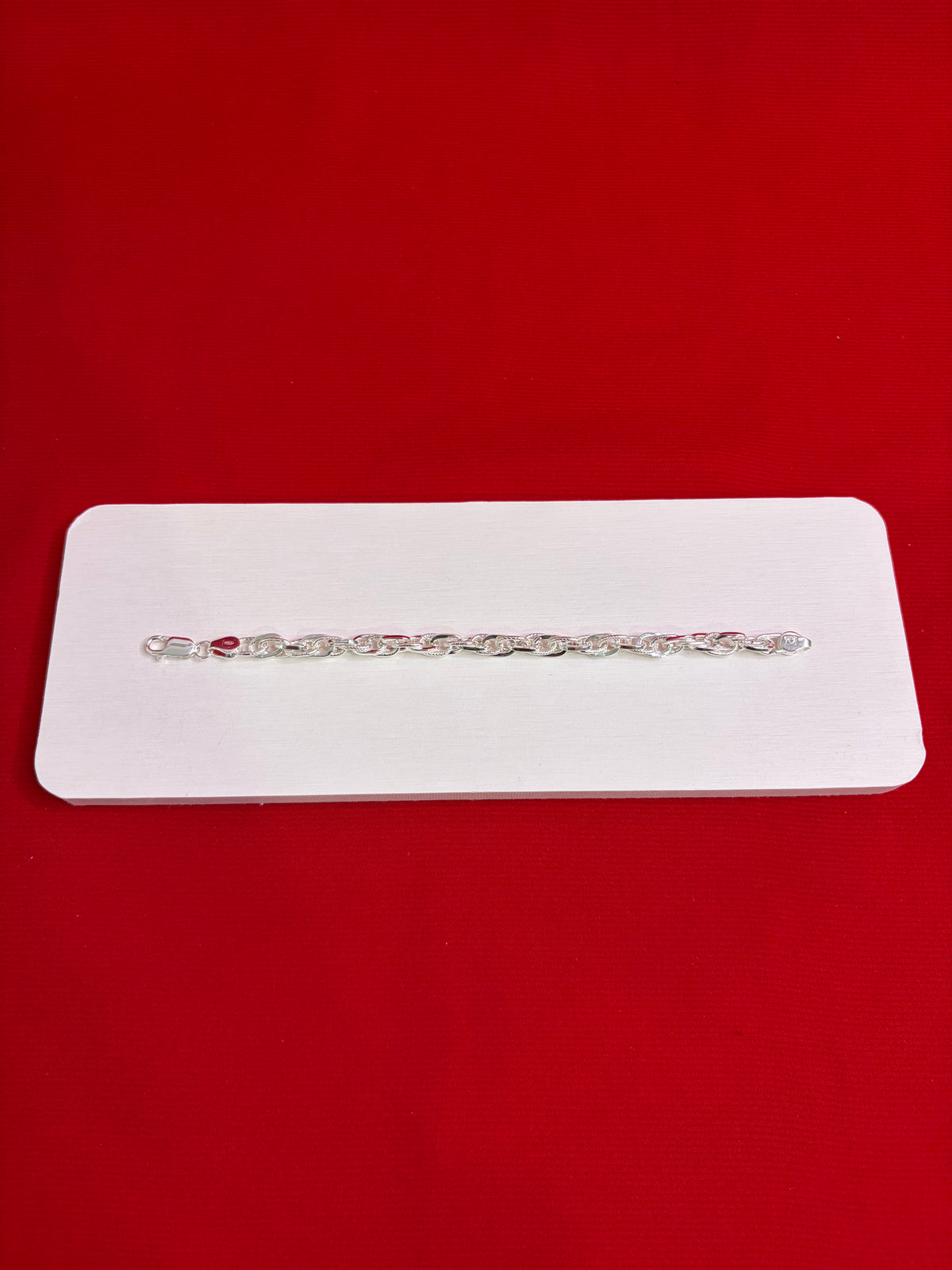 Kids Pure Silver Bracelet 6.5 Inch (KSR28)