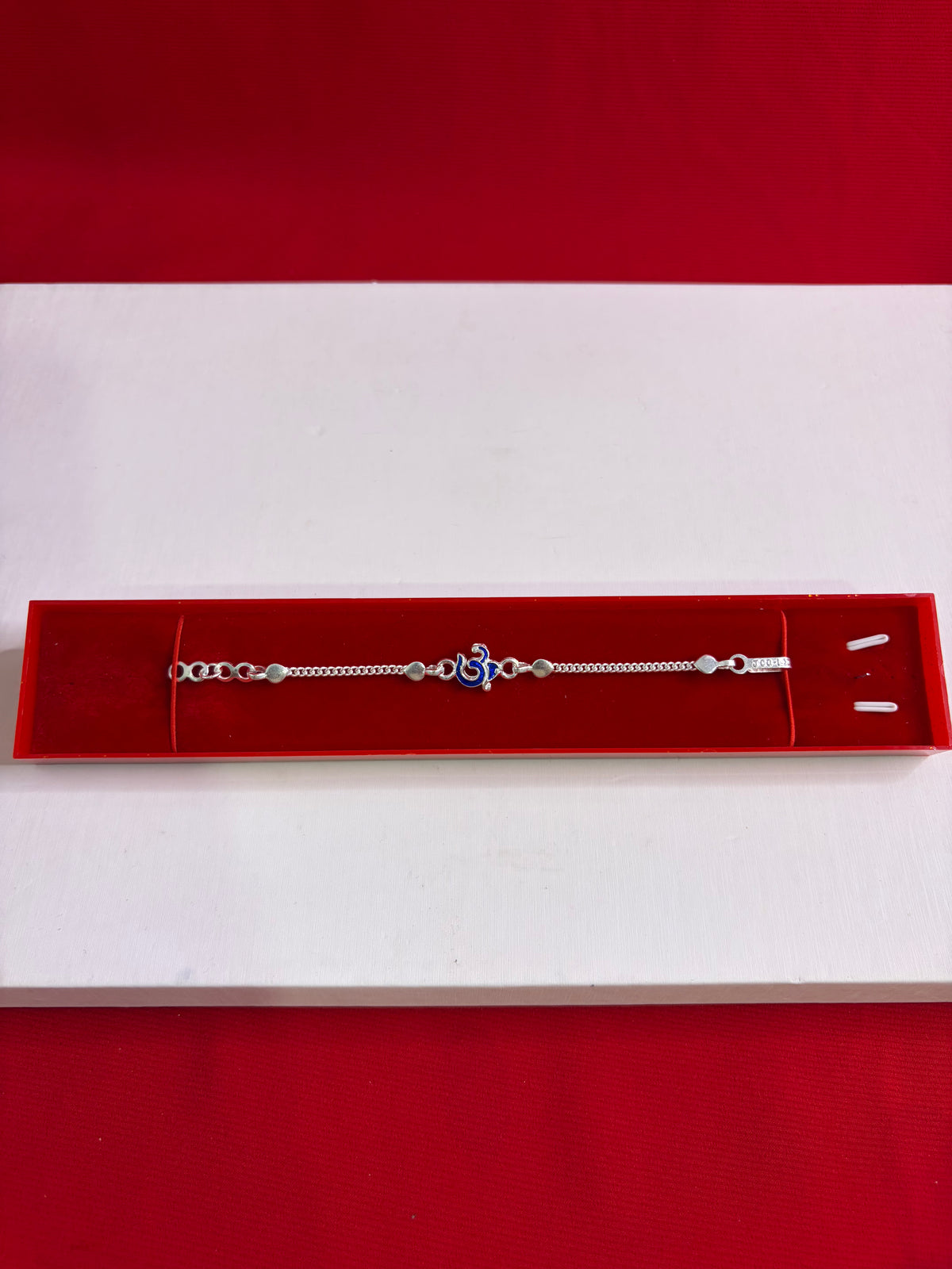 Kids Pure Silver Rakhi Bracelet (KSR20)