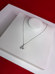 Pure Silver Pendant Necklace (WN168)