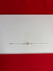 Women’s Pure Silver Bracelet (Wb164)