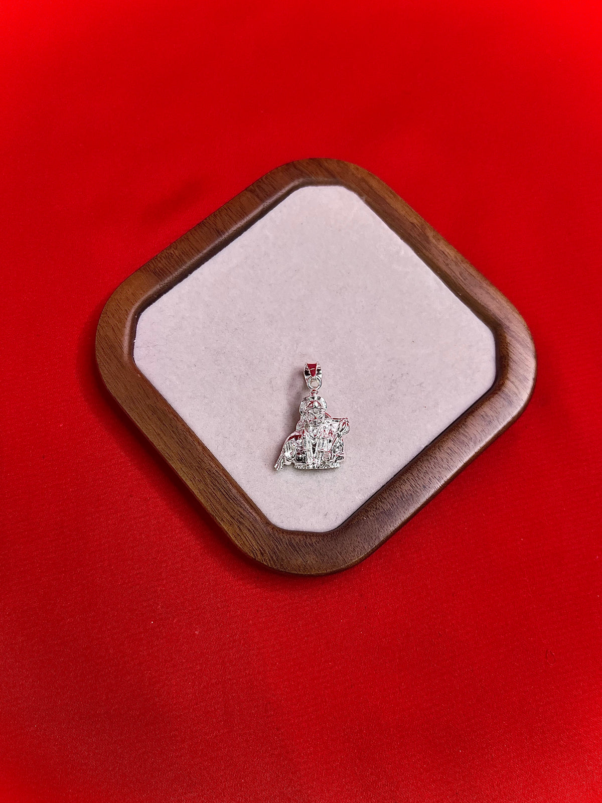 Pure Silver Hanuman Ji Pendant (SP55)