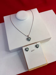 Pure Silver Pendant Set (WN220)