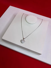 Pure Silver Pendant Necklace (WN125)
