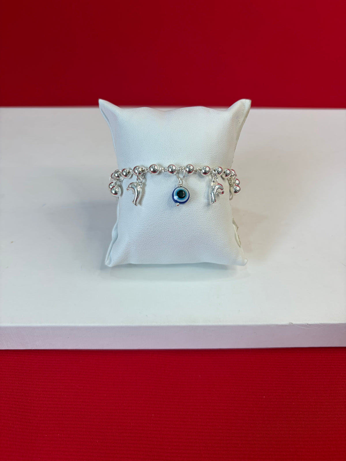 Fancy Pure Silver Bracelet (WB139)
