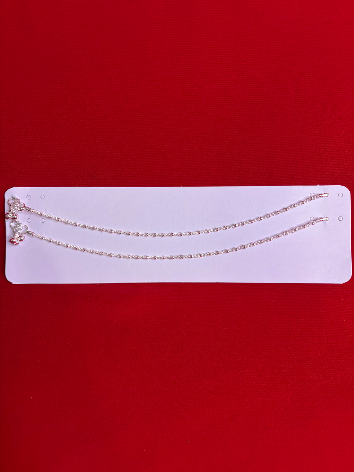 Pure Silver Anklets (WA142)