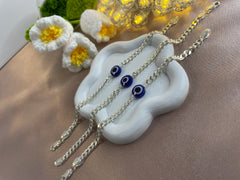 Evil Eye pure silver Bracelet