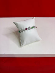 Fancy Pure Silver Bracelet (WB93)