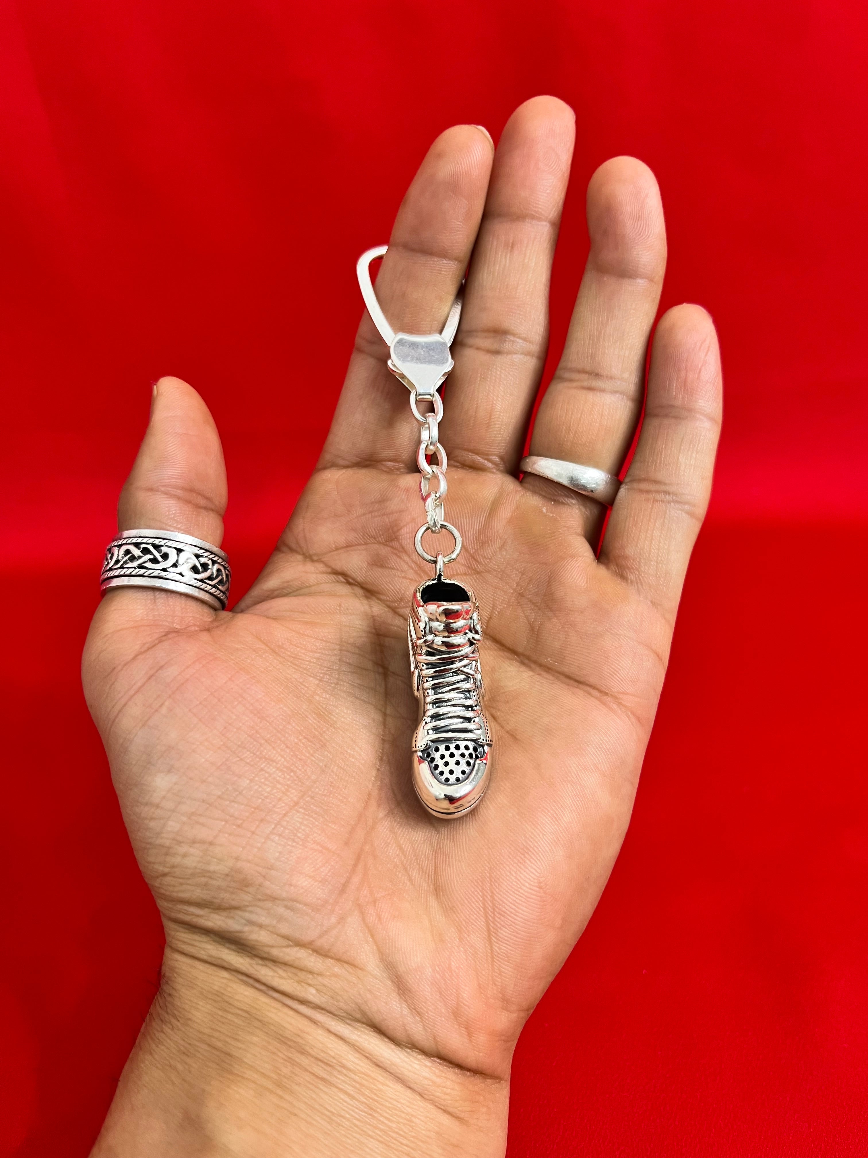 Pure Silver Car Key Chain