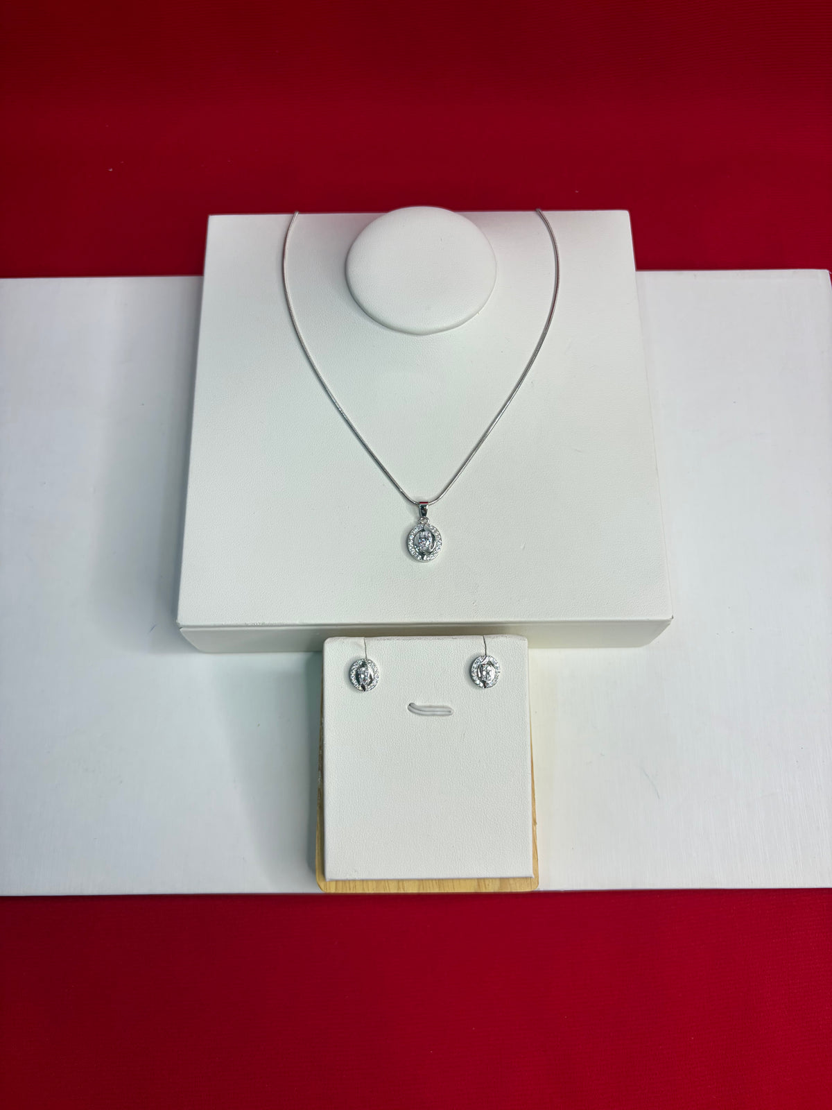 Pure Silver Pendant Set (WN196)