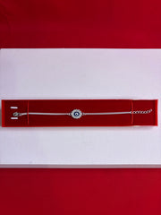Pure Silver Rakhi Bracelet (SR9)