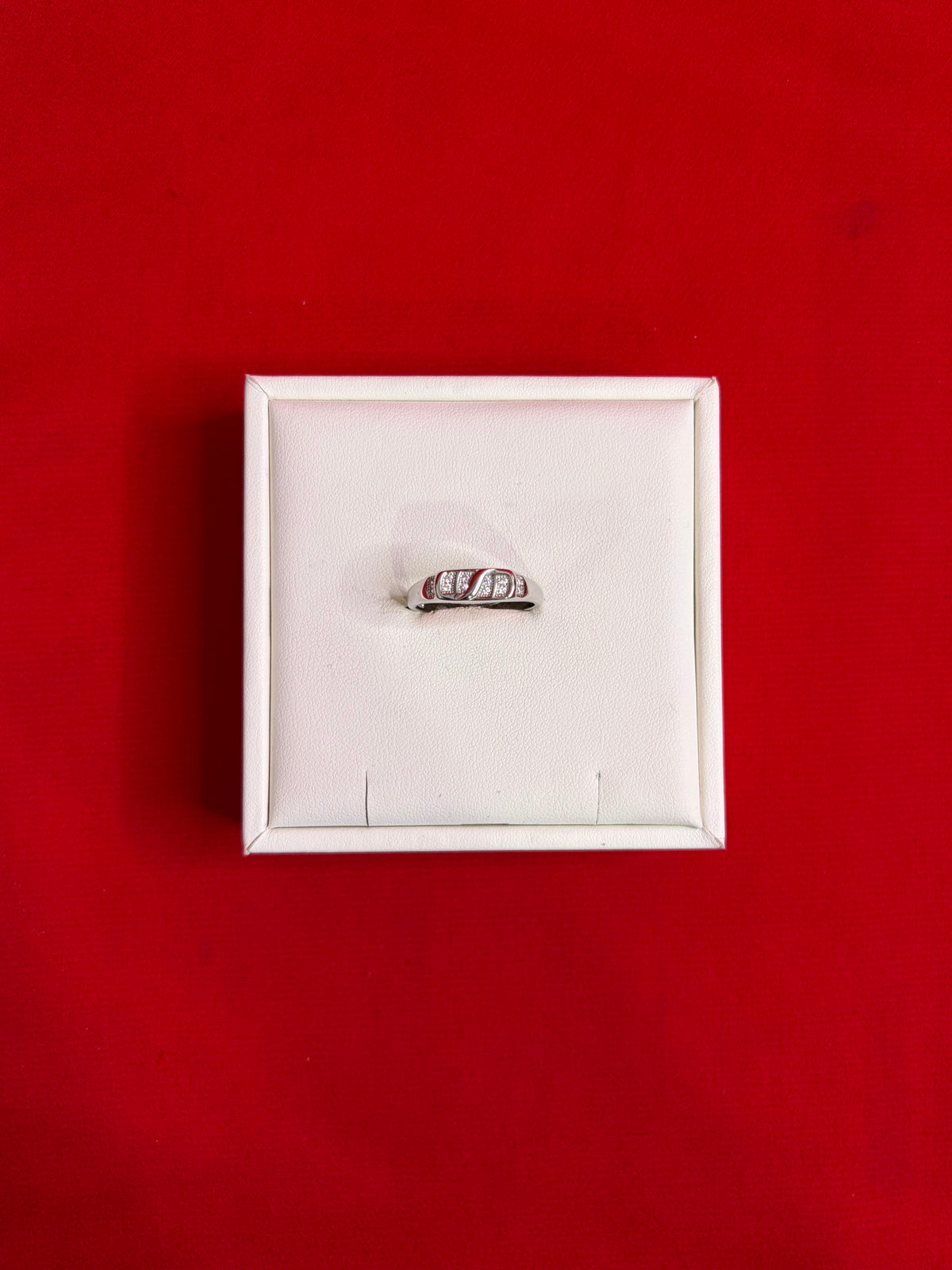 Men Silver Ring (Size 9.5) MR173