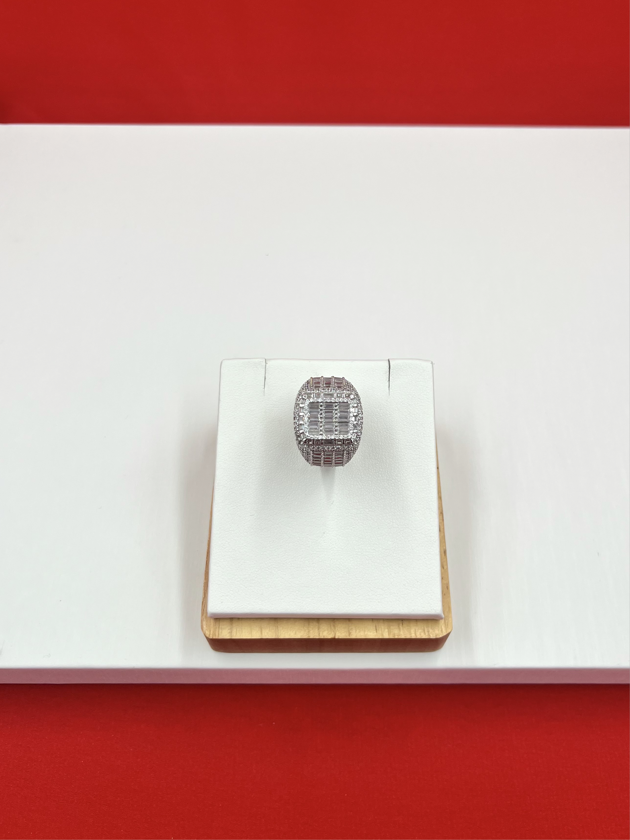 Men Iced out Ring size 10