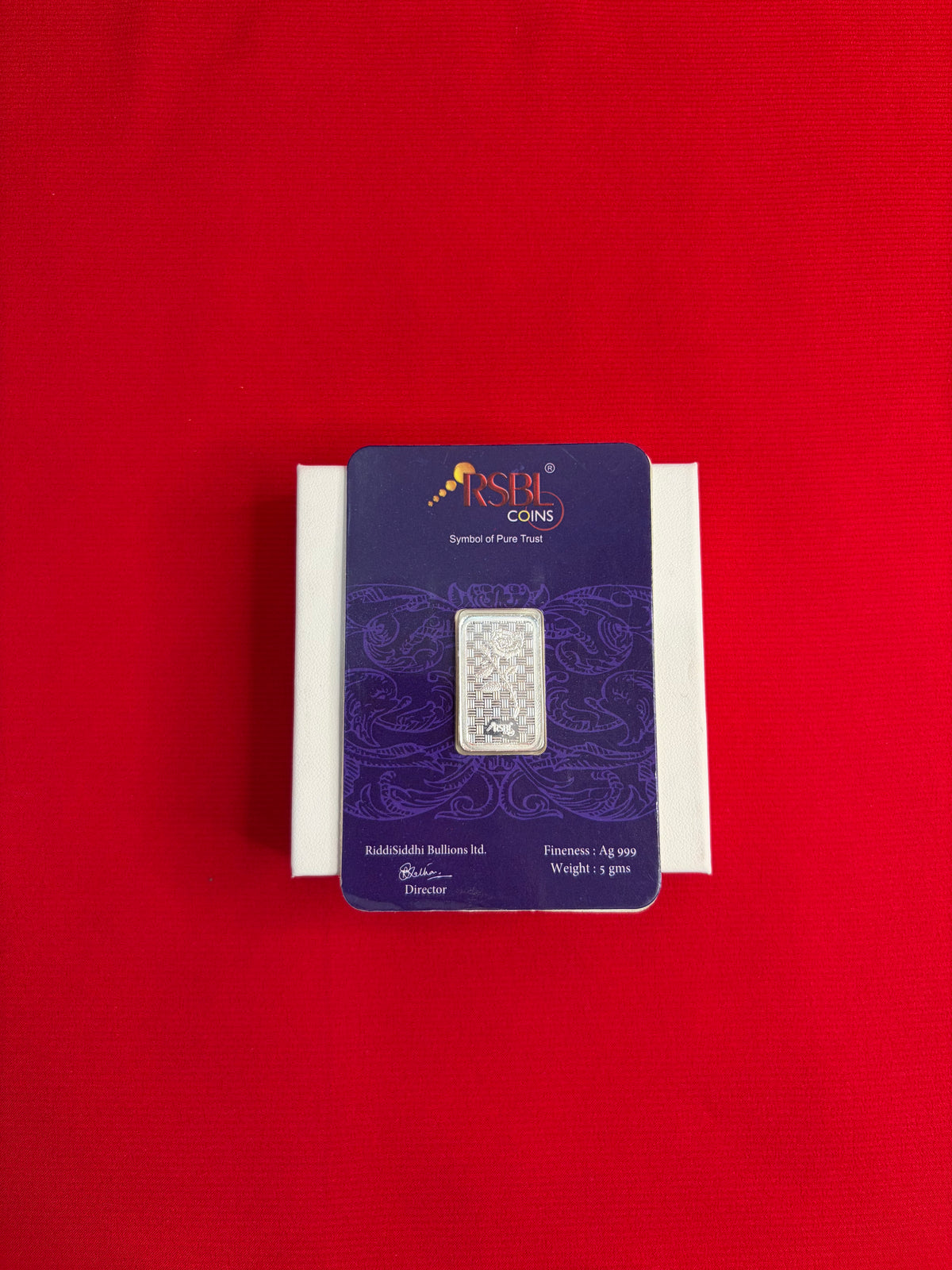 PURE SILVER 5 GRAMS COIN