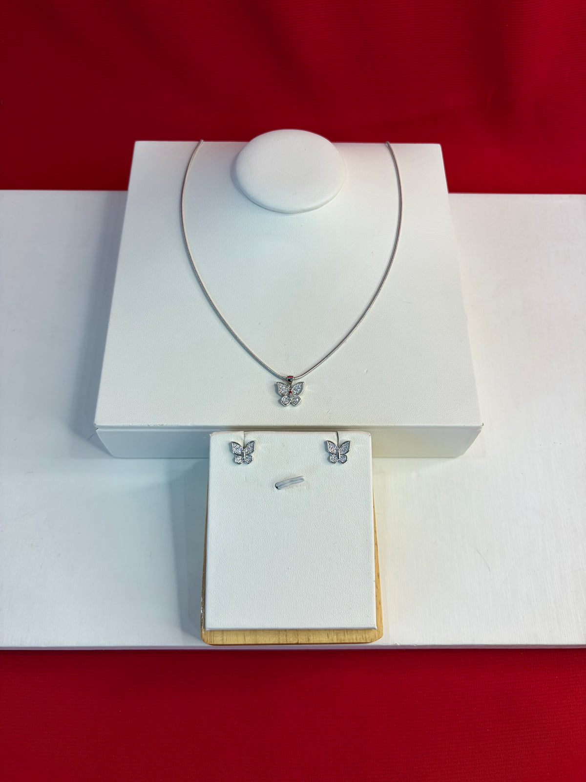 Pure Silver Pendant Set (WN228)