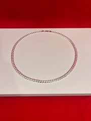 Cuban Pure Silver Chain 24” Sc65