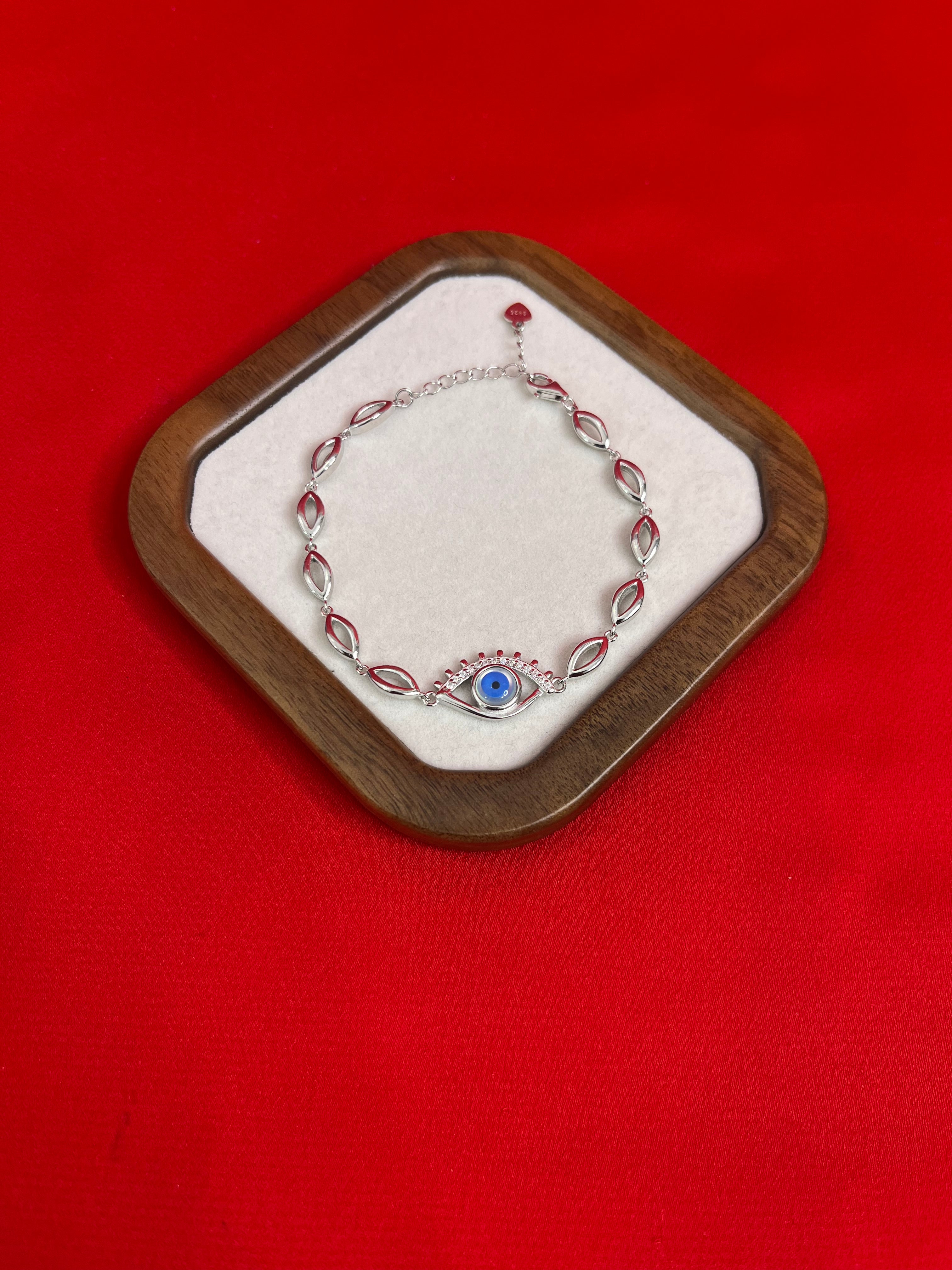 Fancy Pure Italian Silver Bracelet