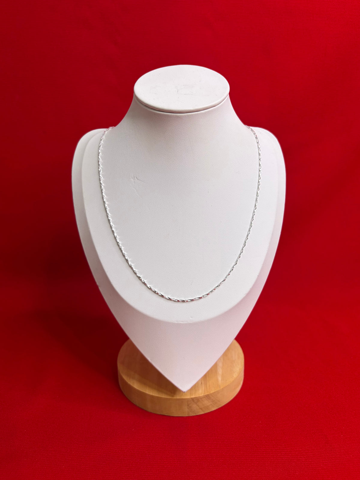 Pure Silver chain 18” (Gk66)