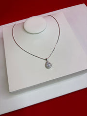 Pure Silver Pendant Necklace (WN99)
