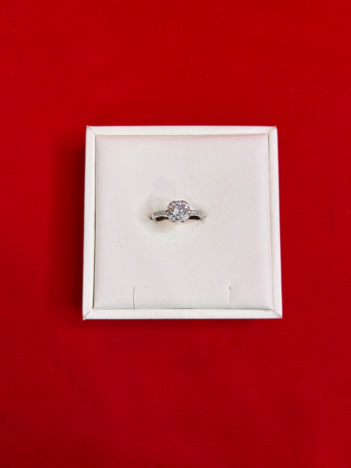 Pure Silver Women’s Ring (Size 8) WR201