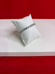 Fancy Pure Silver Bracelet (WB91)