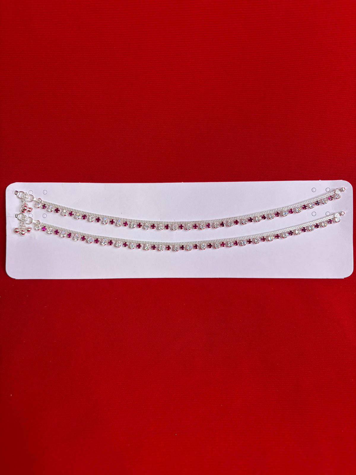 Pure Silver Anklets (WA137)