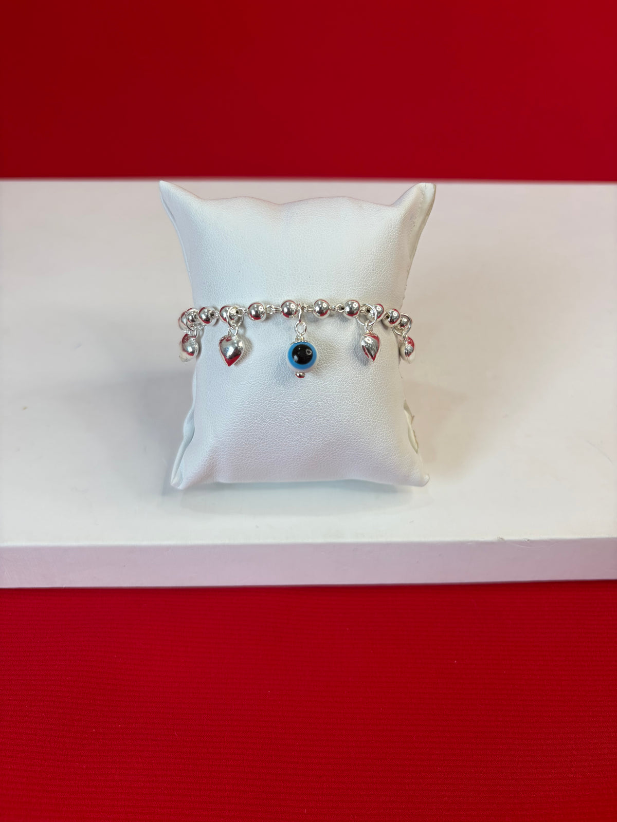 Fancy Pure Silver Bracelet (WB137)
