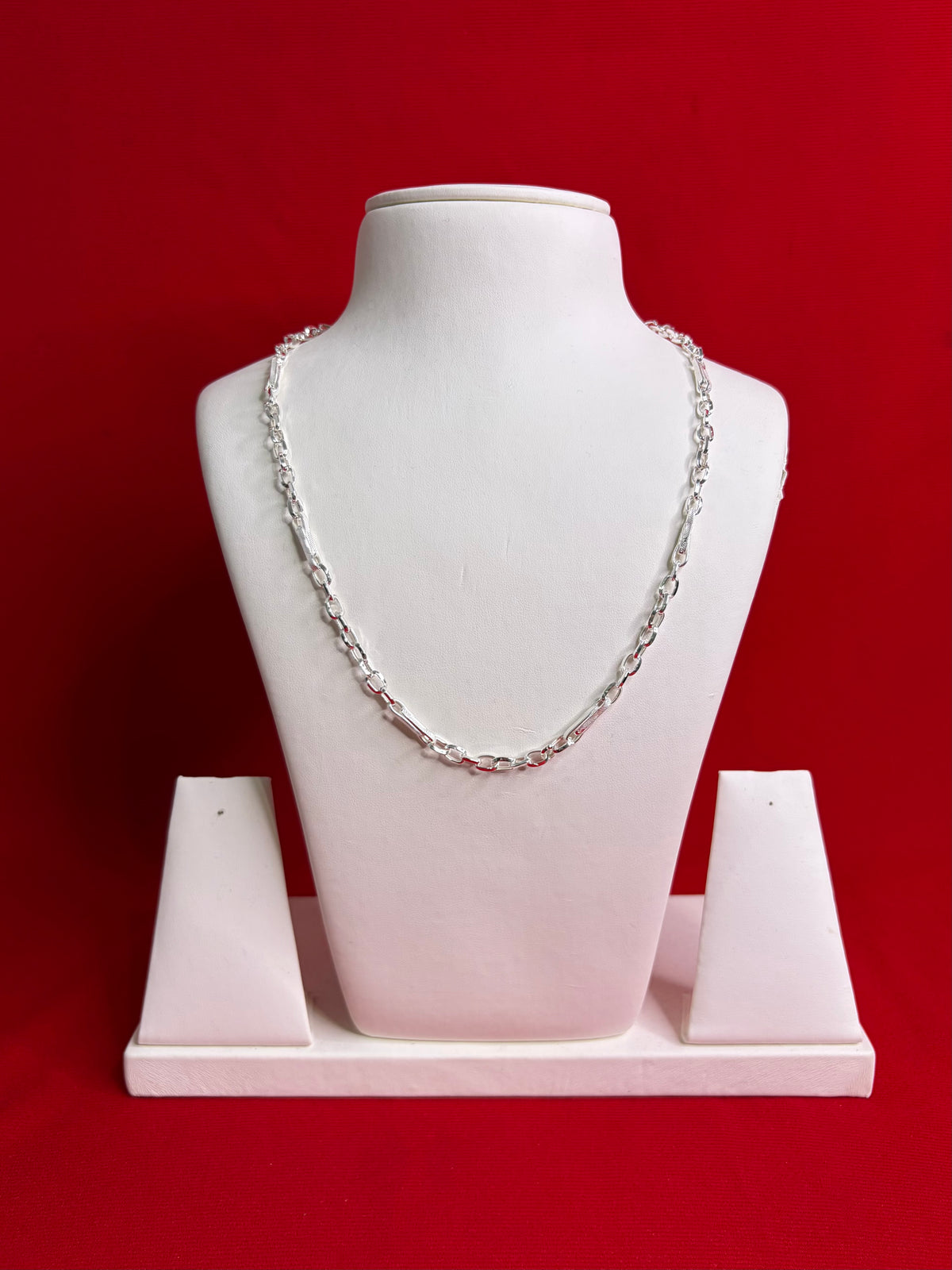 Men pure silver Chain 20” (Sc139)