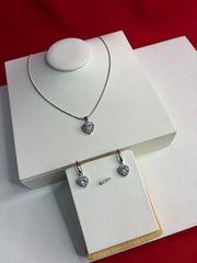 Pure Silver Pendant Set (WN231)