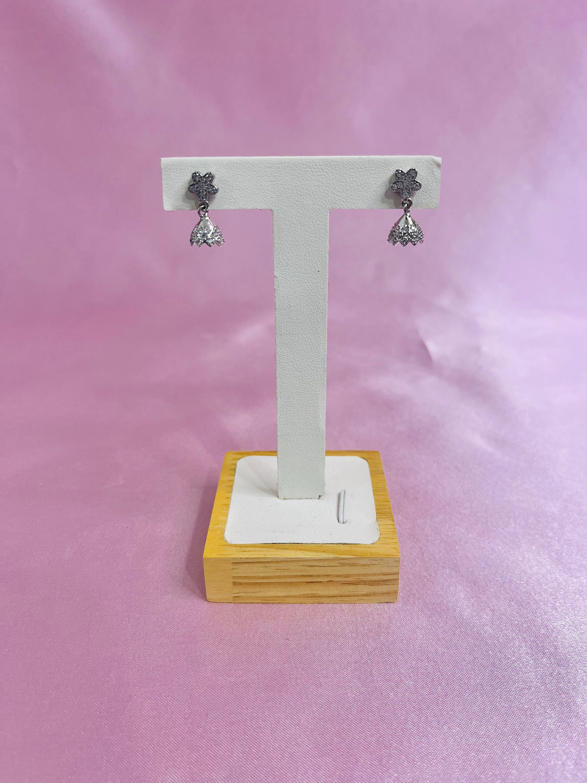 Pure Silver Jhumki Earrings (WJ7)