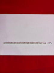 Men Pure Silver Bracelet (MB113)