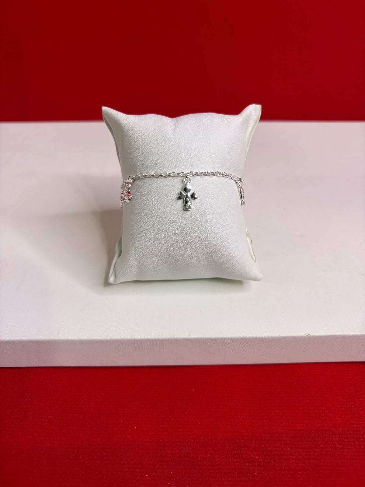 Pure Silver Charm Bracelet (WB125)