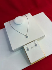 Pure Silver Pendant Set (WN216)