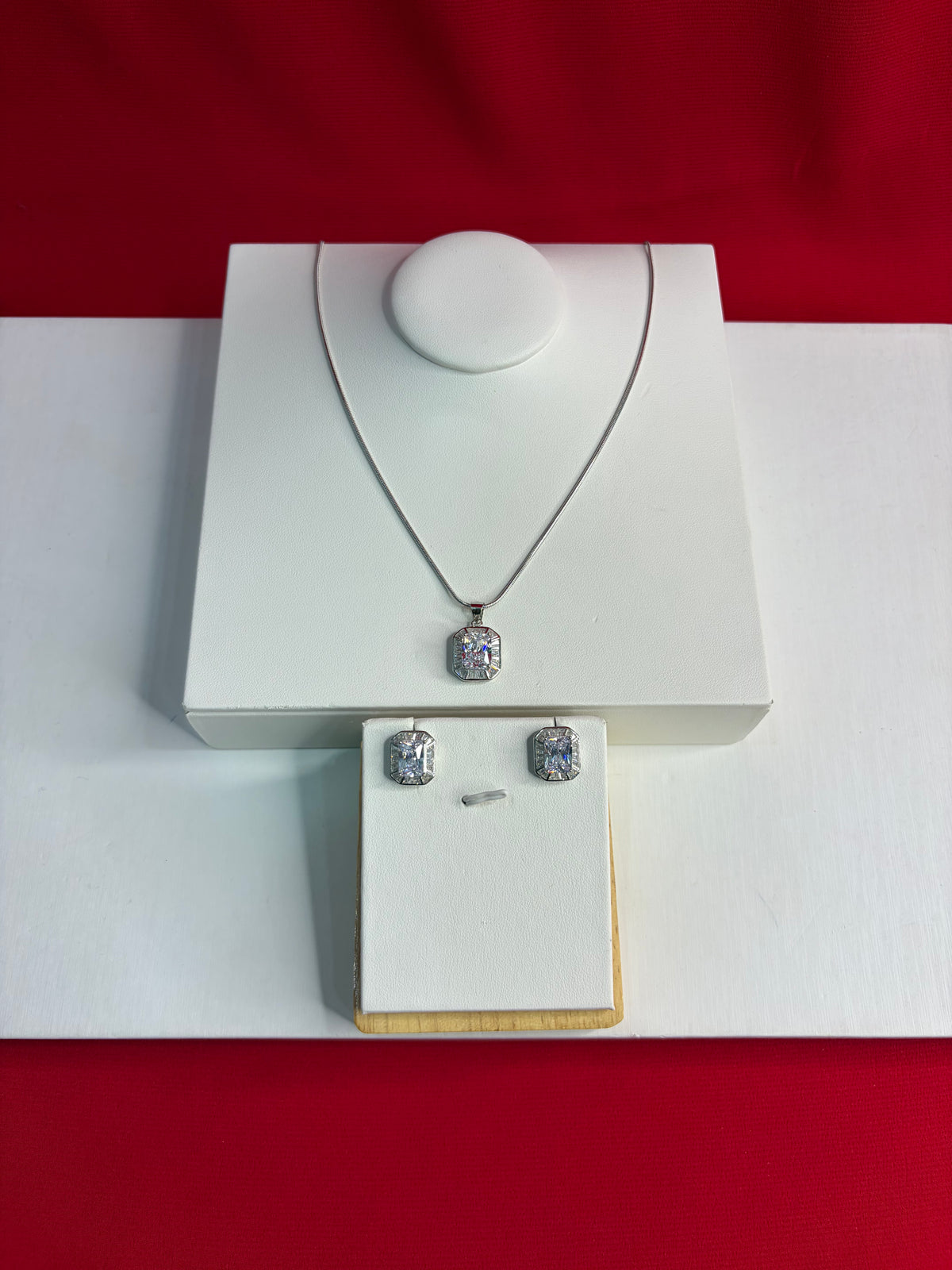 Pure Silver Pendant Set (WN232)