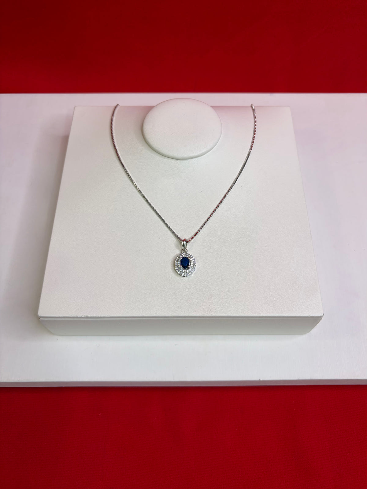 Pure Silver Pendant Necklace (WN105)