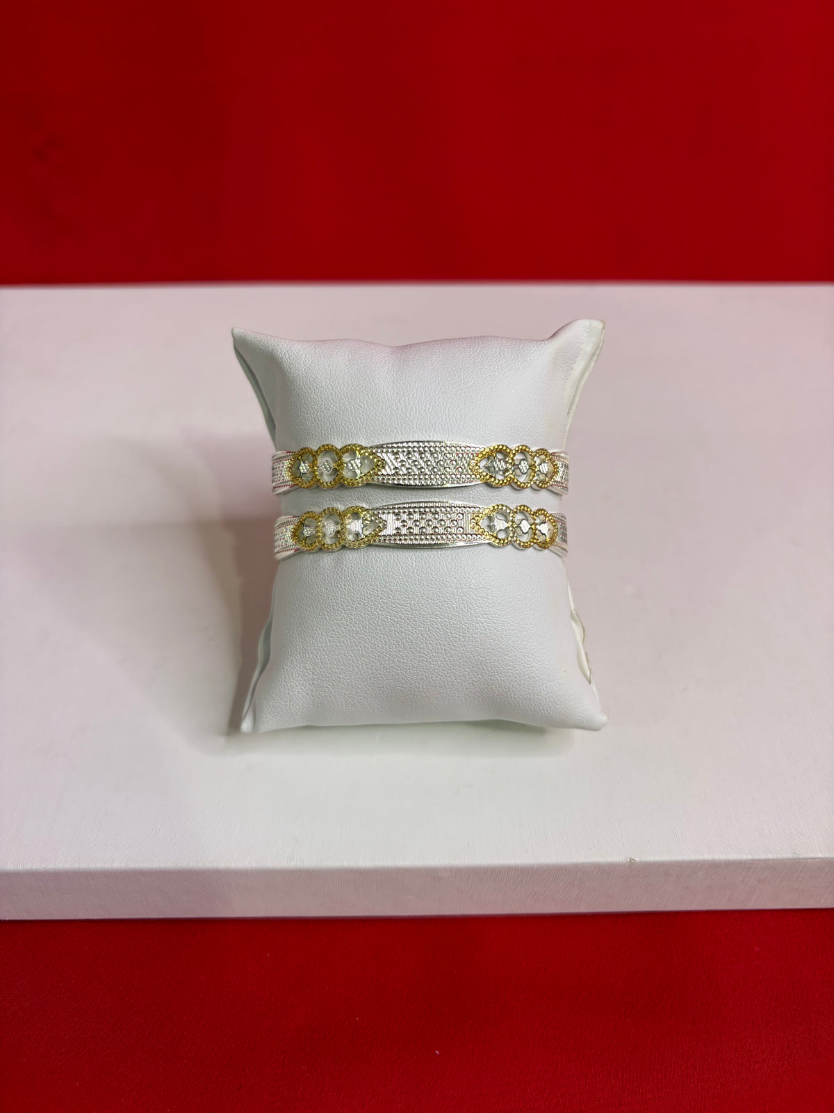 Pure Silver Bangle Pair 2.6 (SB92)
