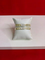 Pure Silver Bangle Pair 2.6 (SB92)