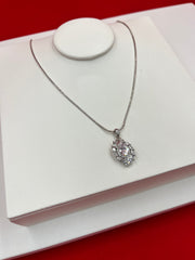 Diamond Bloom Pendant Necklace