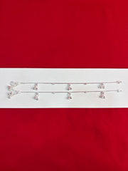 Pure Silver Kids Anklets (8.5 Inch) (KA143)
