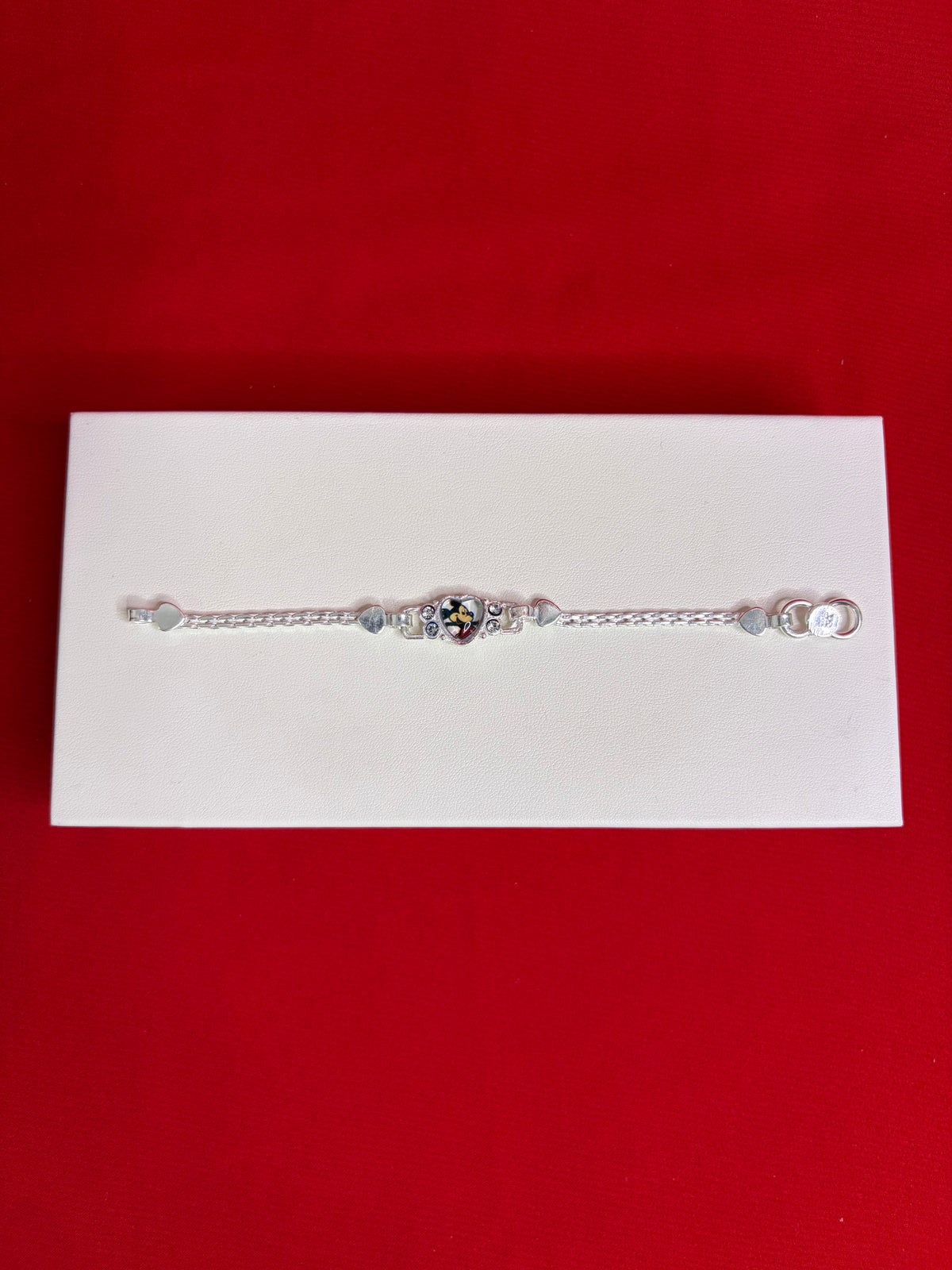 Kids Pure Silver Rakhi Bracelet (KSR12)
