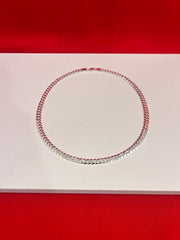 Cuban Pure Silver Chain 20” Sc92